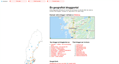 Desktop Screenshot of bloggkartan.se